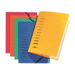 Cartella con elastico angolare A4 dorso variabile cartoncino rosso - 1477 - 1