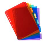 Intercalari neutri PP A4 trasparente 6 posizioni - 24797 - 1