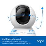 Telecamera Wi Fi 1080p uso in interno Tp link - 6186 - 1