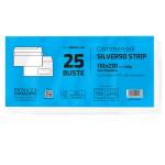 Busta Silver90 strip FSC bianca internografata con finestra 110 x 230 mm 90 gr - 875 - 1
