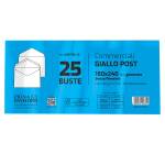 Busta giallo Postale gommata 18 x 24 cm 80 gr carta riciclata FSC giallo - 9346 - 1