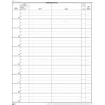 Registro corrispondenza arrivo partenza 31 x 24,5 cm 200 fogli E2816 - 16687 - 3