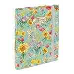 Cartella progetti Nature Flowers 26 x 34 cm dorso 3 cm con elastico - 5426 - 2