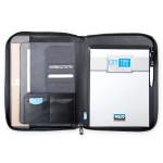 Portablocco tessuto blu 26 x 34 cm - 14328 - 1