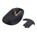 Mouse wireless Yvi silenzioso nero - 28757 - 2