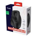Mouse wireless Fyda ricaricabile nero - 28756 - 5