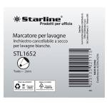 Marcatori per lavagne cancellabili punta tonda 2 mm colori assortiti busta 4 pezzi - 2878 - 1