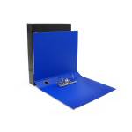 Registratore Kingbox dorso 5 cm protocollo 23 x 33 cm blu - 1195 - 1