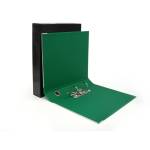 Registratore Kingbox dorso 5 cm protocollo 23 x 33 cm verde - 1285 - 1