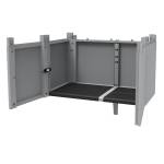 Kit Transforming Extension per armadi Modular 78 x 43,6 x 41,4 cm PPL grigio - 10159
