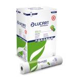 Lenzuolino medico Eco 80 diametro 14 cm 59 cm x 80 mt bianco Lucart 870074U - 9436