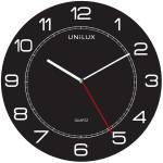 Orologio da parete Mega diametro 57,5 cm nero Unilux 400094568 - 9067