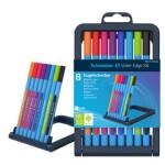 Penna a sfera Slider Edge tratto XB colori assortiti astuccio 8 pezzi - 4302