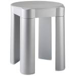 Sgabello componibile 37x37x39 cm capacita massima 100 kg bianco - 9121