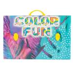 Valigetta Polionda Color 36,5 x 56,5 cm dorso 5,5 cm fantasie assortite - 16187