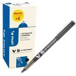 Roller Hi Tecpoint V5 - con cappuccio - punta 0,5 mm - nero - conf. 16+4 pezzi - Pilot - 000019 - 3131910516507 - DMwebShop