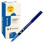 Roller - con cappuccio - Hi Tecpoint V7 - punta 0,7 mm - blu - conf. 16+4 pezzi - Pilot - 000022 - 3131910516545 - DMwebShop