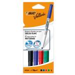 Pennarello Whiteboard Marker Velleda 1741 - punta tonda - 1,4 mm - colori assortiti - astuccio 4 pezzi - Bic - 503842 - 3086120017446 - DMwebShop