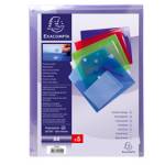 Busta a tasca con chiusura in velcro PPL 24 x 32 cm colori assortiti Exacompta 56420E - 16456