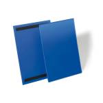 Buste identificative magnetiche A4 verticale blu - 17872