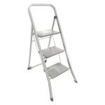 Scala sgabello Dali' - 3 gradini - acciaio verniciato grigio - Marchetti - 21390 - 8021227008411 - DMwebShop