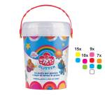 Vaso 100 salsicciotti glitter 50 gr - 18321