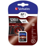 Scheda SDHC Premium SDXC Class 10/UHS-1 - 128 Gb Verbatim - 44025 - 23942440253 - DMwebShop