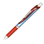 Roller a scatto Energel XM Click - punta 0,5 mm - rosso - conf. 12 pezzi - Pentel - BLN75-BO - 4902506070890 - DMwebShop