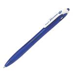 Penna a sfera a scatto Rexgrip Begreen punta 1,6 mm blu - 6912
