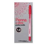 Penna a sfera con cappuccio - punta media 1 mm - rosso - conf. 50 pezzi - Starline - STL1109. - 8025133030665 - DMwebShop