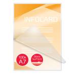 Pouches per plastificazione A7,80x111 mm 2x125 micron scatola 100 pezzi - 21662