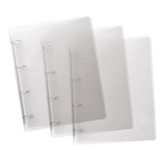 Raccoglitore Lumina - PPL - 4 anelli tondi - Ø 30 - dorso 4 cm - f.to utile 22 x 30 cm - trasparente - Favorit - 400083623 - 8006779003398 - DMwebShop