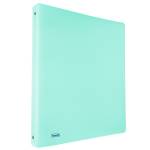 Raccoglitore Pastel 22 x 30 cm 4 anelli tondi 30 mm PP celeste - 6284