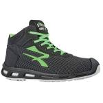 Calzatura di sicurezza Hard S3 SRC pelle idrorepellente numero 42 grigio scuro verde - 21881