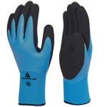 Guanti Wet Dry VV636BL poliammide palmo in nitrile taglia 10 blu nero - 22049