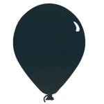 Lavagna da parete Silhouette 39,6 x 29 cm forma palloncino nero - FB-BALLOON - 8719075286098 - DMwebShop