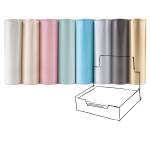 Carta regalo Perlage 70 x 100 cm 100 fogli colori assortiti - 22762