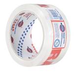 Nastro adesivo PP36NN fragile 5 cm x 66 mt rosso bianco Eurocel 1000000391 - 22733