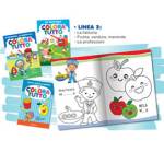 Album da colorare 24 facciate fantasie la fattoria merende professioni - 23521