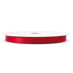 Nastro doppio raso 10 mm x 25 mt rosso 35 - 23629