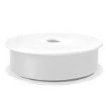 Nastro doppio raso 25 mm x 25 mt bianco 01 - 23641