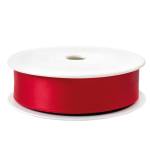 Nastro doppio raso 25 mm x 25 mt rosso 35 - 23637