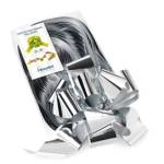 Nastro strip metal 6870 argento 04,50 mm diametro 20 cm Brizzolari 00314104 - 23619