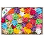 Stelle in Rafia sintetica 14 mm colori primaverili assortiti - 23667