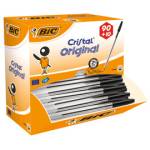 Penna a sfera Cristal - punta media 1 mm - nero - scatola 90 + 10 pezzi - Bic - 942911 - 3086123297982 - DMwebShop
