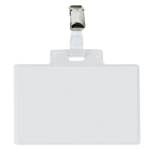 Portanome Pass 4E - 11 x 7 cm - metallo con clip - conf. 10 pezzi - Sei Rota - 318415 - 8004972028705 - DMwebShop