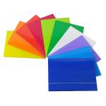 Cartellina con elastico cartone plastificato 3 lembi 25 x 34 cm Queen - 800