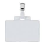 Portanome Pass 3E clip in metallo 9,5 x 6 cm PVC - 267