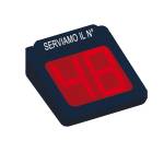 Display 2 Digits per sistema elimina code - Printex - TR/DIS/2 LED - 8034049914815 - DMwebShop