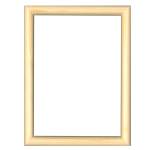 Cornice in legno e crilex - A4 - legno naturale - Methodo - K990105 - 8006449483369 - DMwebShop